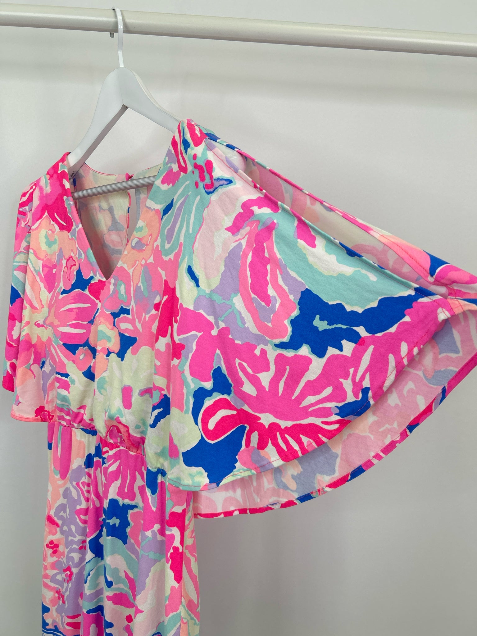 LILLY PULITZER Size S Pink and Blue Women Dress