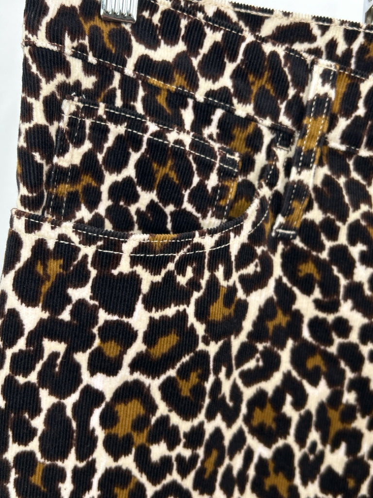 J. CREW Women Size 24/37 Animal Print Pants