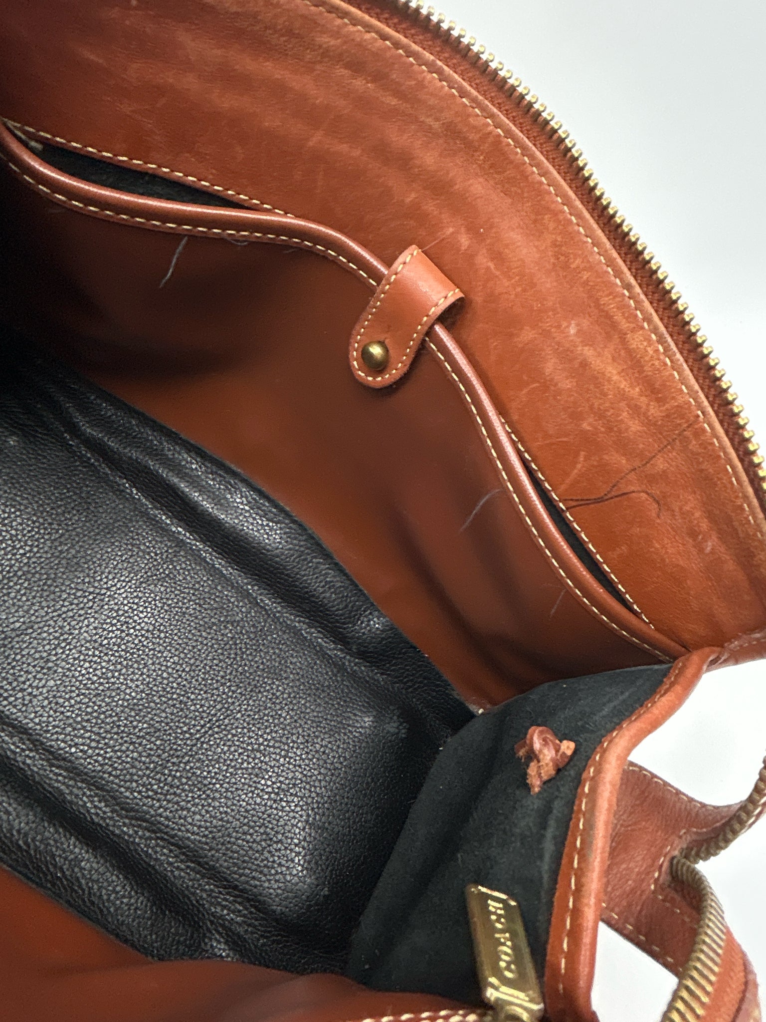 COACH Vintage Black and  Tan Women Purse
