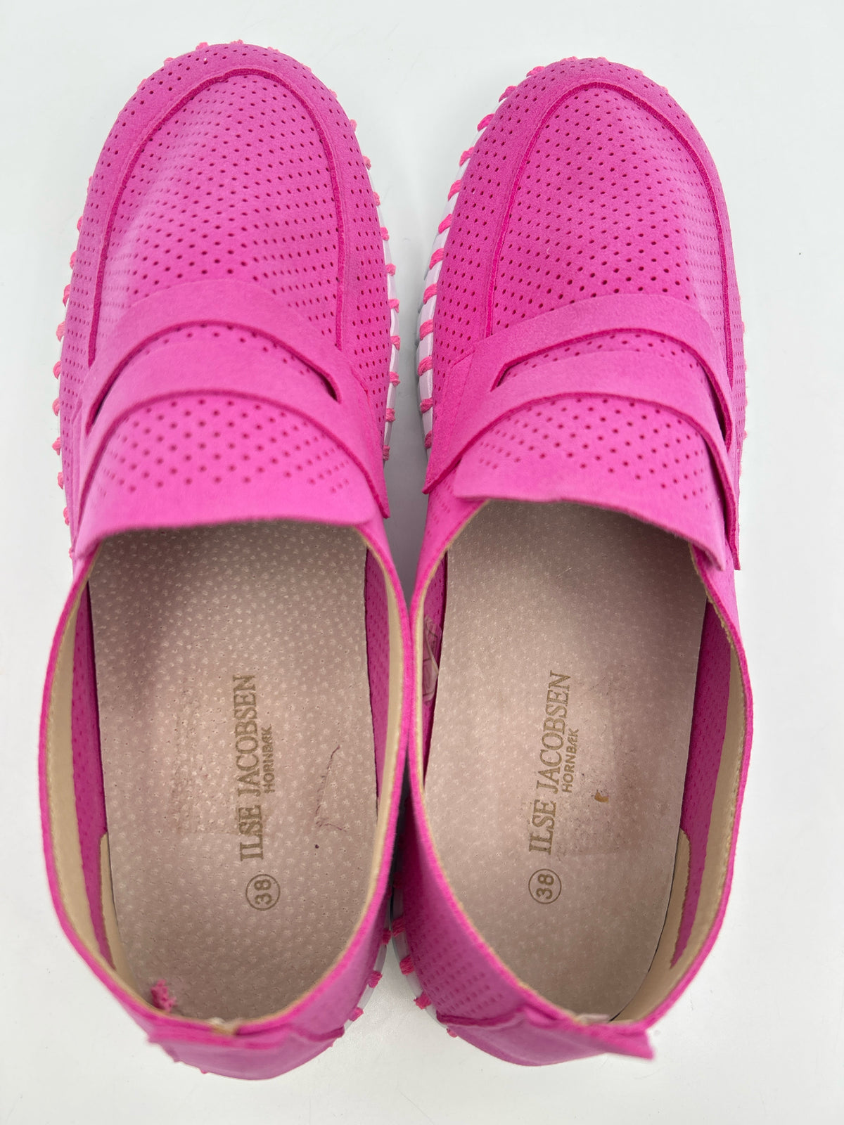 ILSE JACOBSEN Size 38 Rose Pink Women Loafer