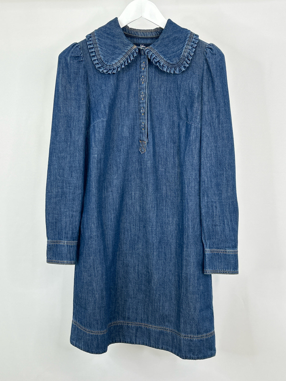 Boden Denim Size 6R BLUE DENIM Women Dress