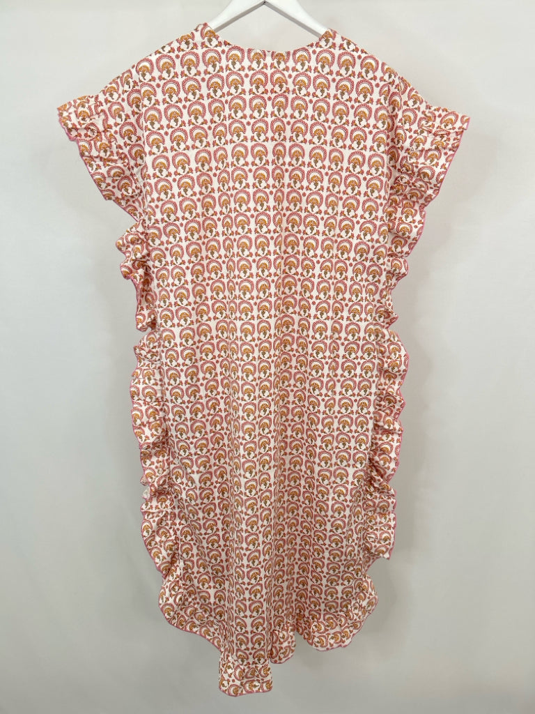 Quiet Culture Size L/XL Pink Print Women's Dress