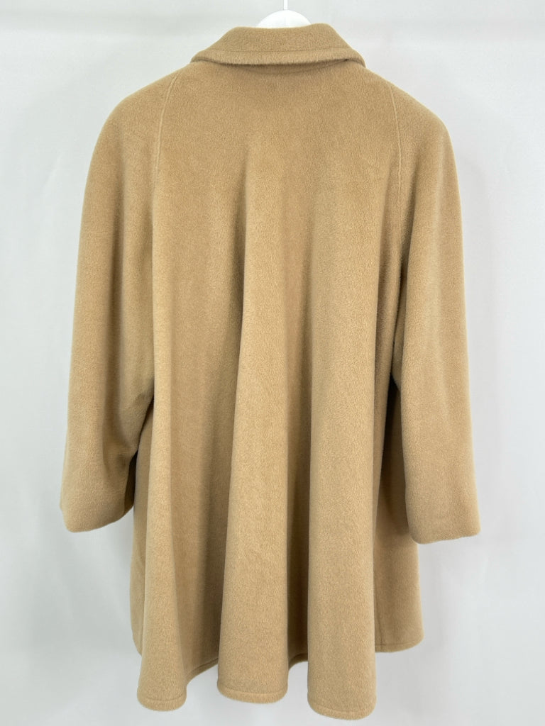 VALENTINO Women Size 6 Camel Coat