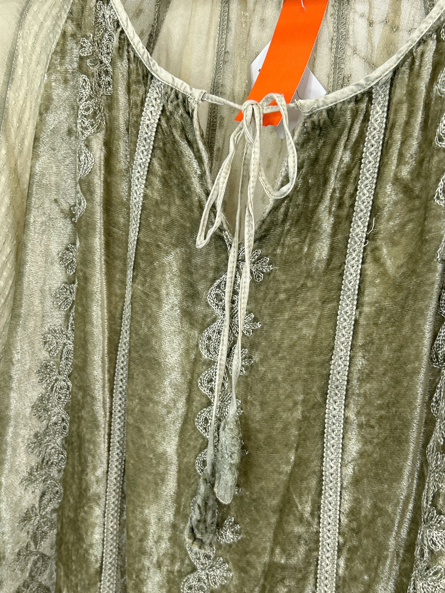 HAY PARKER Size M Light Olive Women Tunic NWT