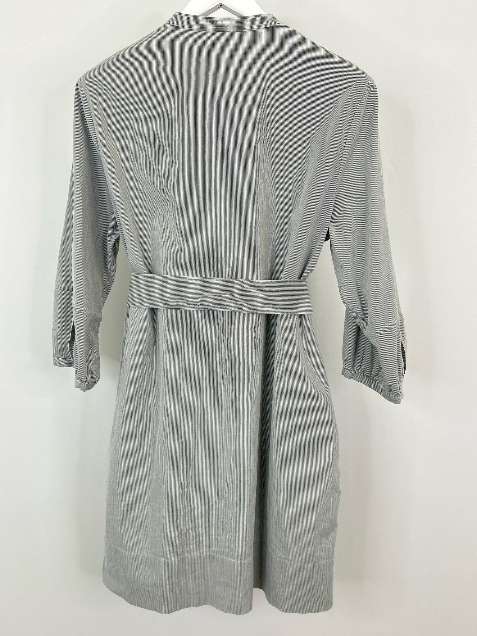 EVERLANE Size 12 NAVY STRIPED Women Dress