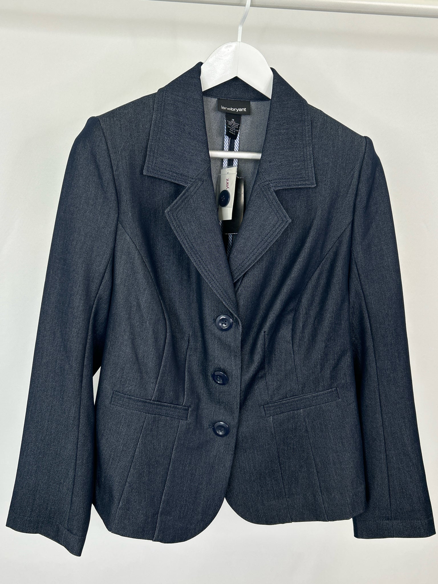 LANE BRYANT Size 16 Blue Women 2-Piece w/pants