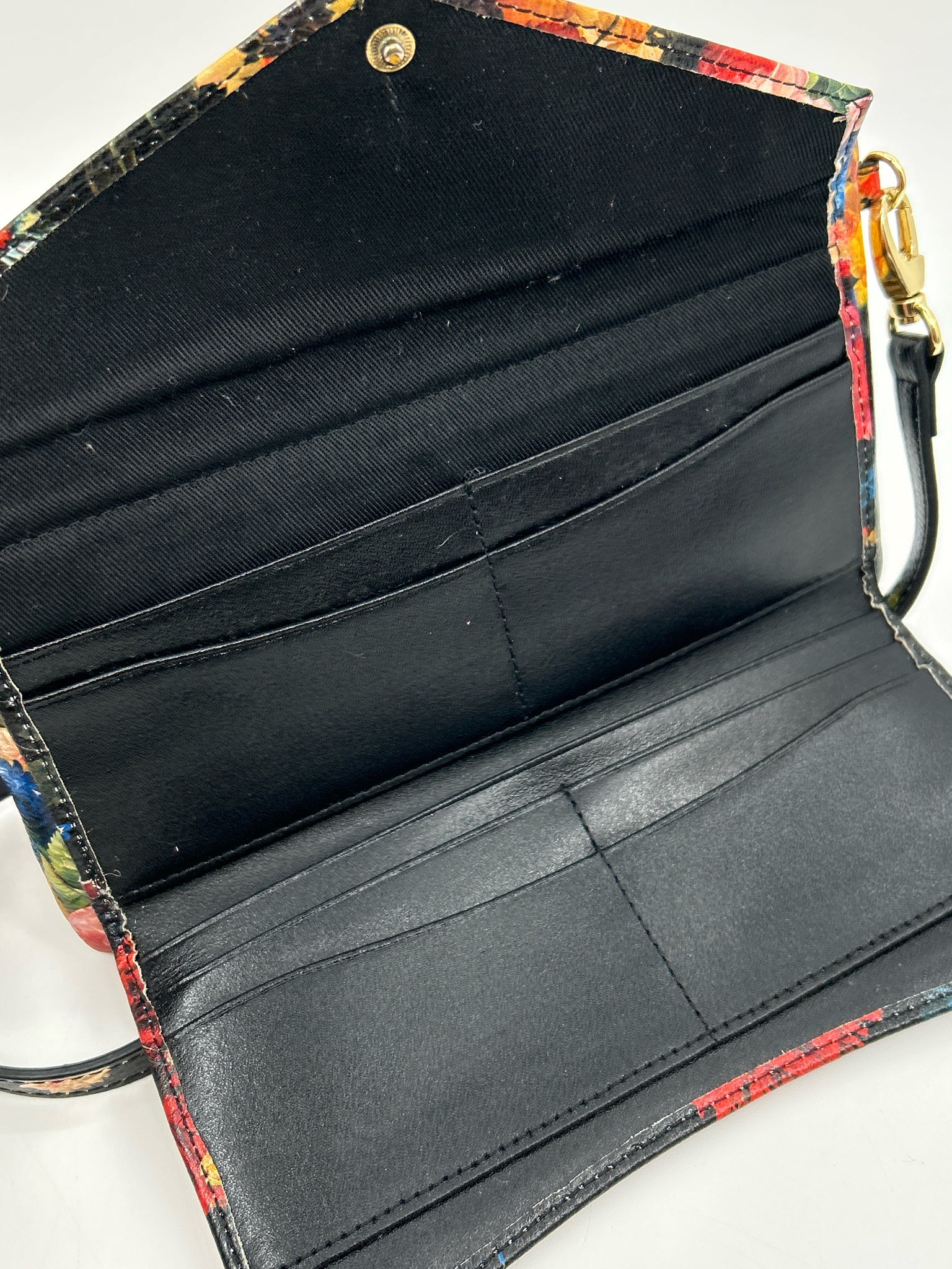 LODIS Black Floral Women Purse