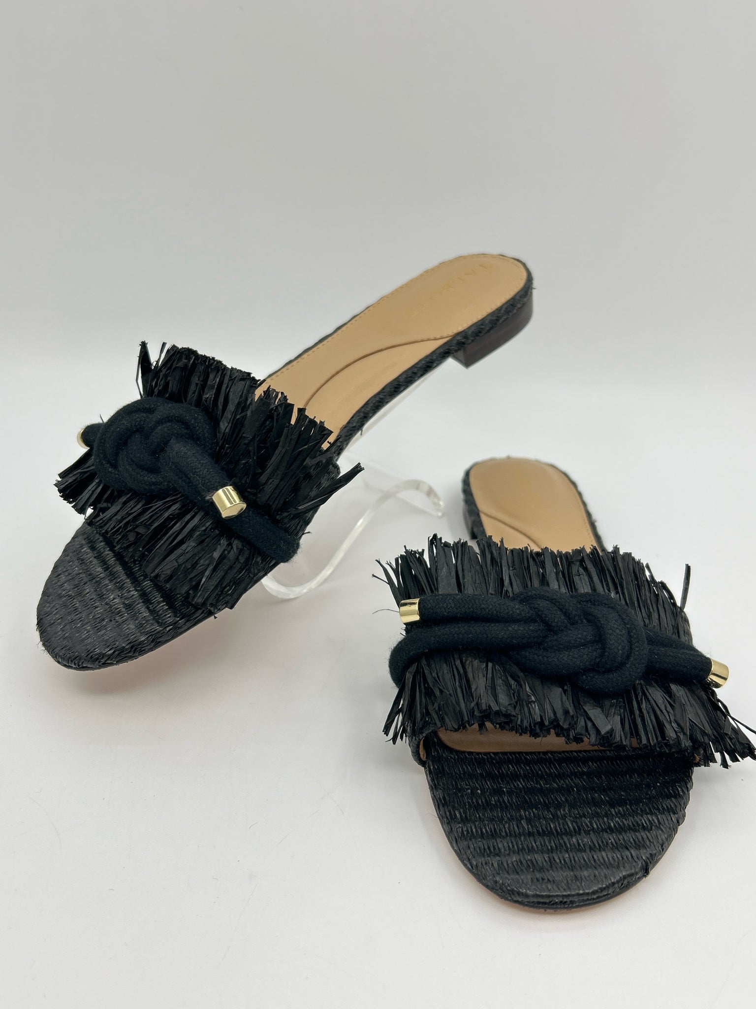 TALBOTS Size 8M Black Women Sandal