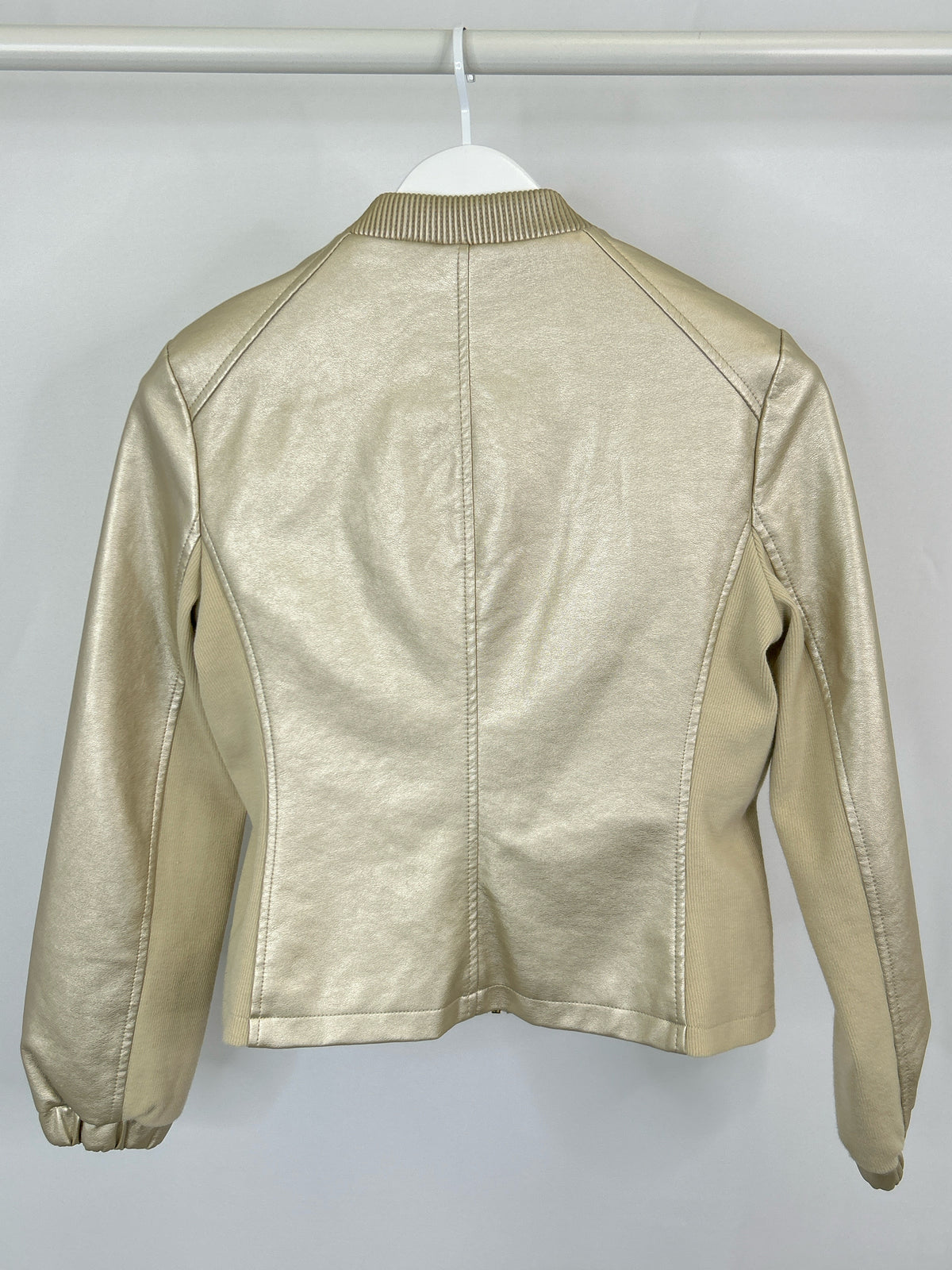 MARC NEW YORK JEANS Size S gold metallic Women Jacket
