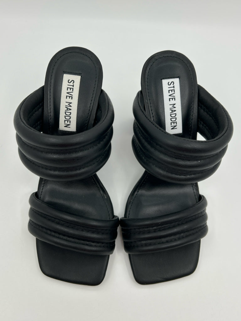 STEVE MADDEN Size 6.5M Black Women's Sandal