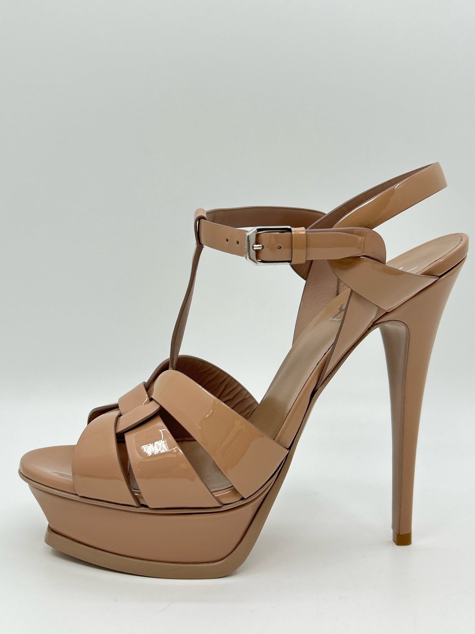 YVES SAINT LAURENT Size 40 nude Women Sandal