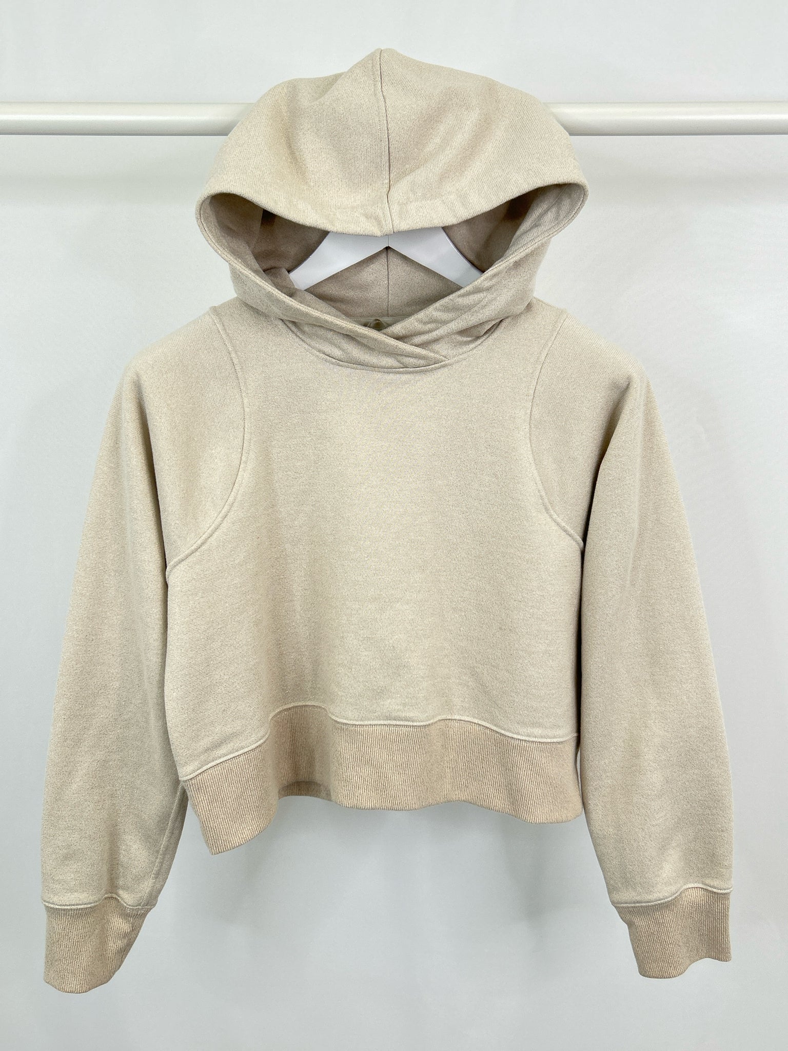 LULULEMON Size 6 BEIGE AND GOLD Women Hoodie