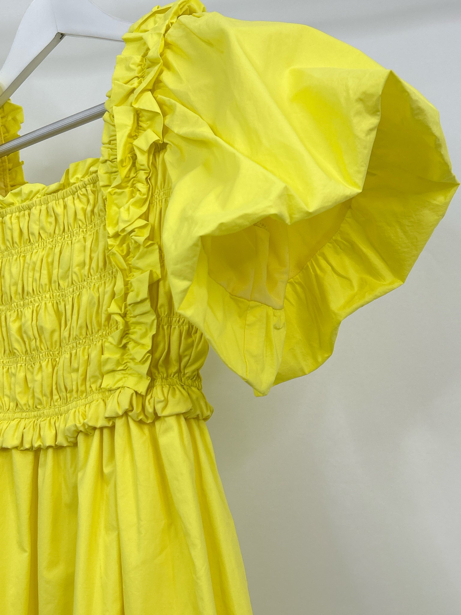 English Factory Size XS Yellow Women Dress