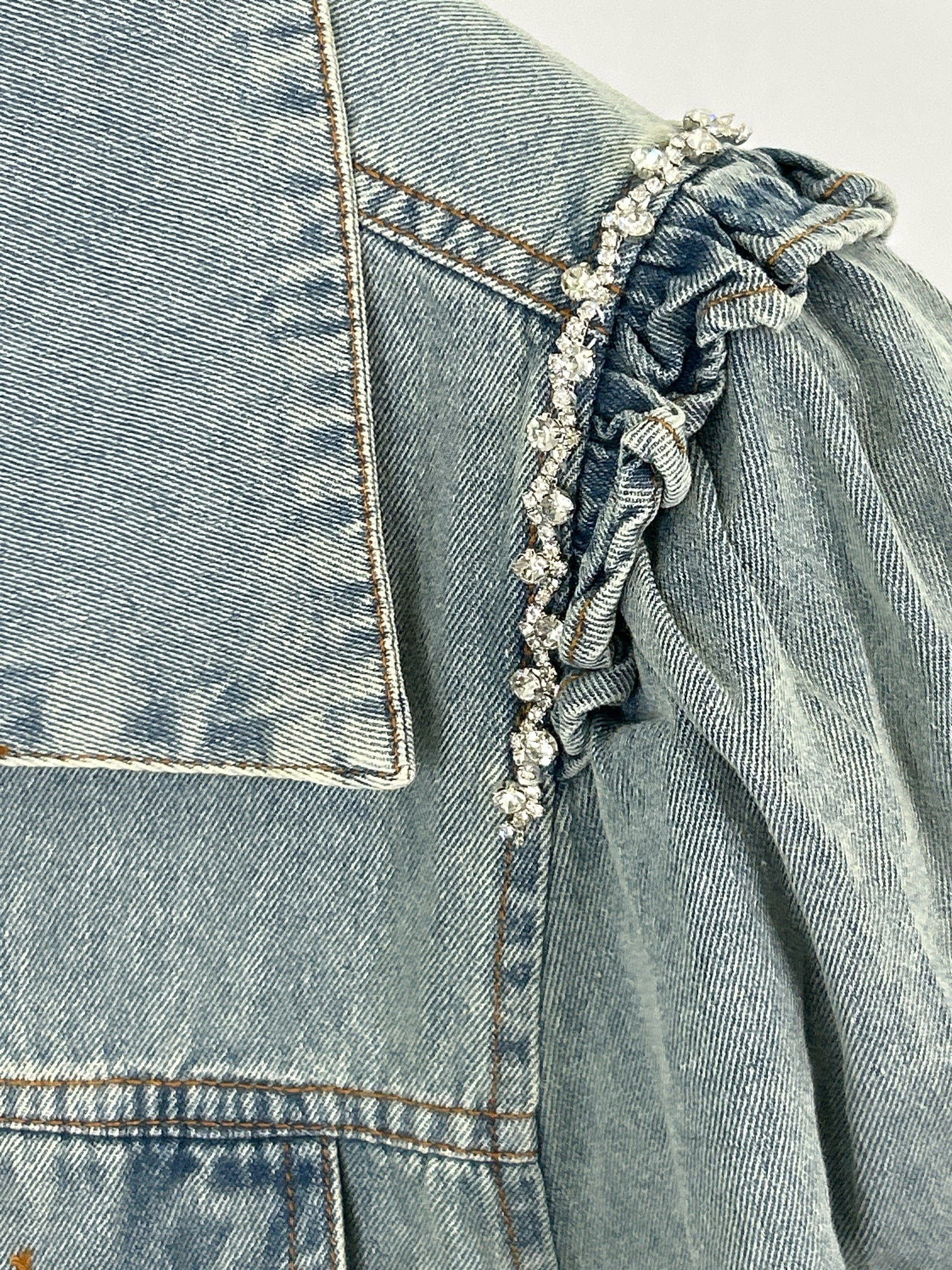 NEKANE NKN Size L BLUE DENIM Women Jacket