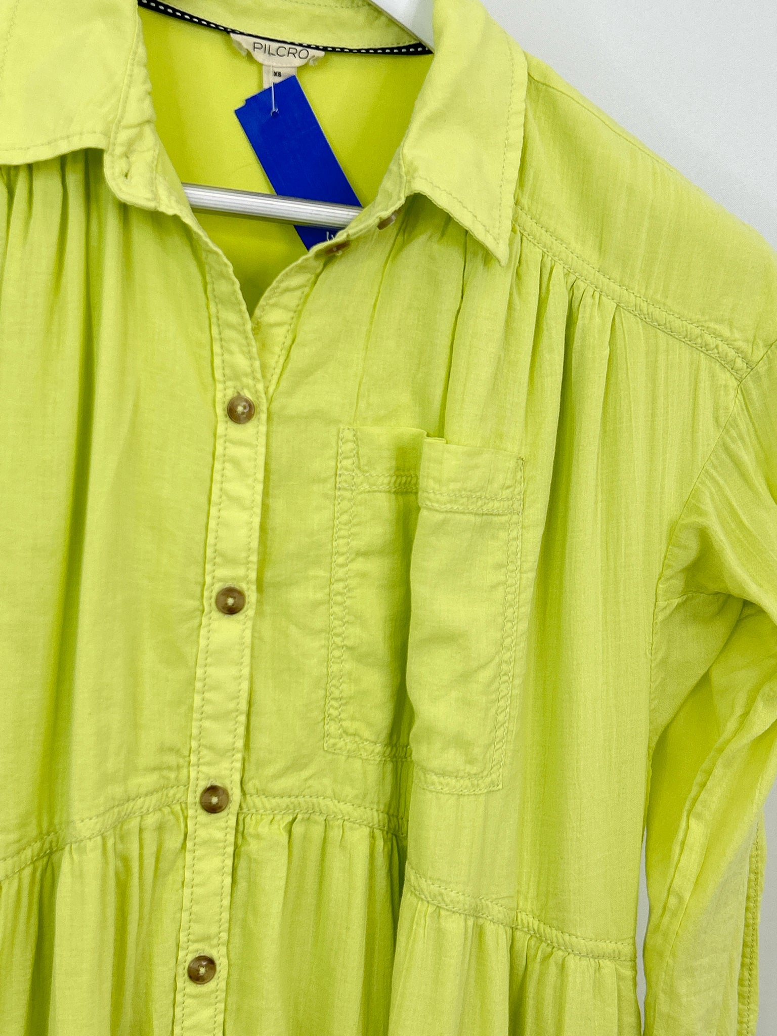 PILCRO Size XS LIME Women Dress