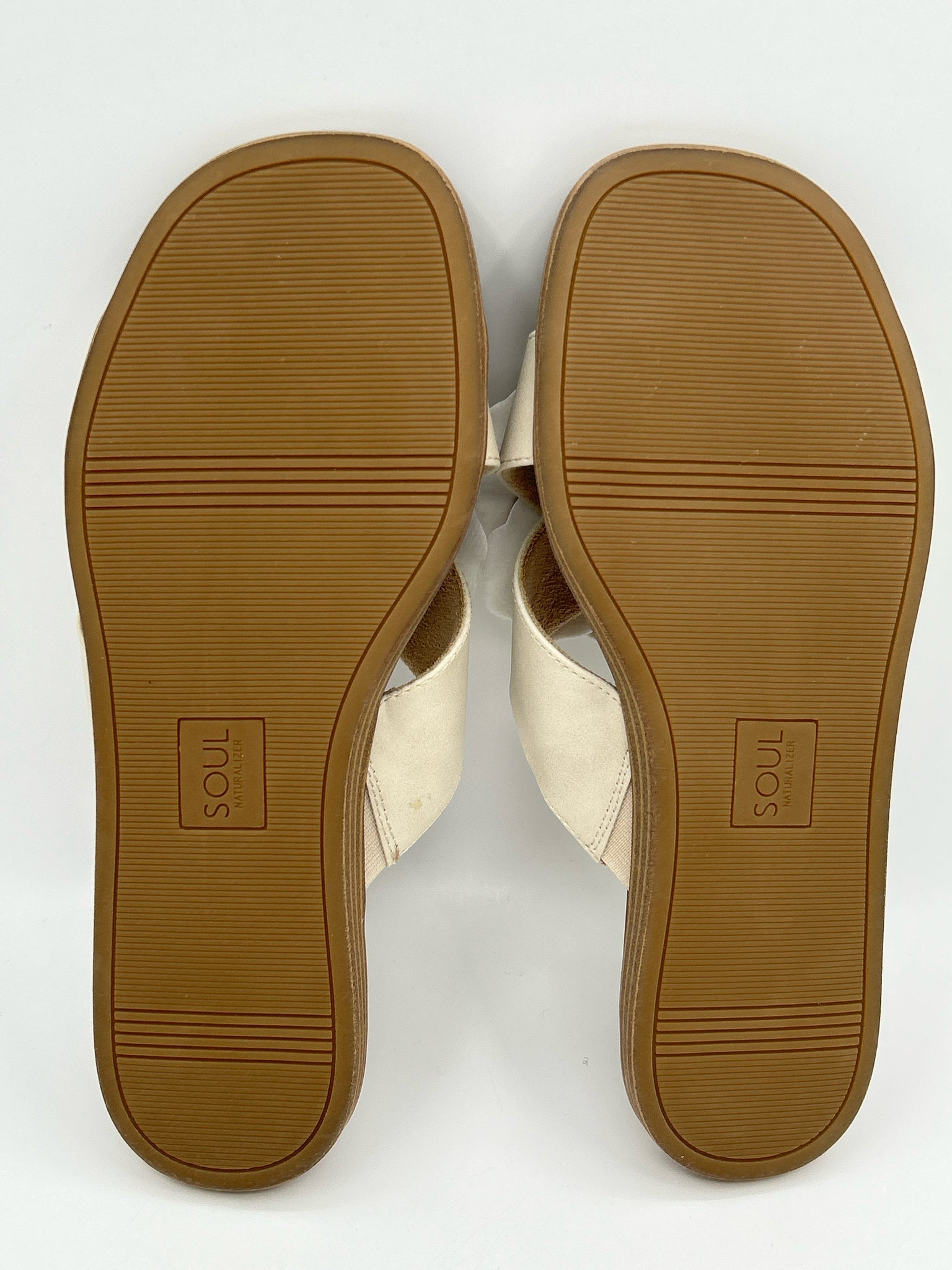 SOUL NATURALIZER Size 8.5M Beige Women Sandal