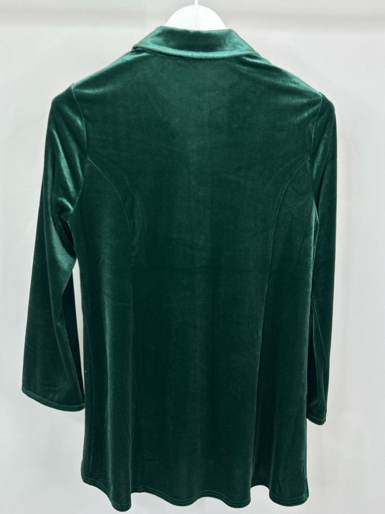 SOFT SURROUNDINGS Women Size M Green Shirt