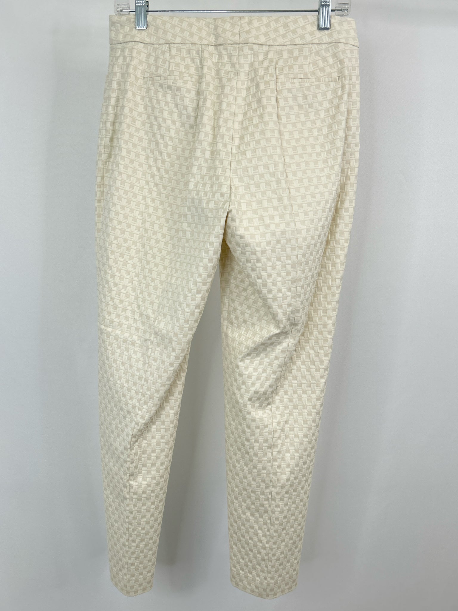 ELIE TAHARI Size 6 Ivory Women Pants NWT