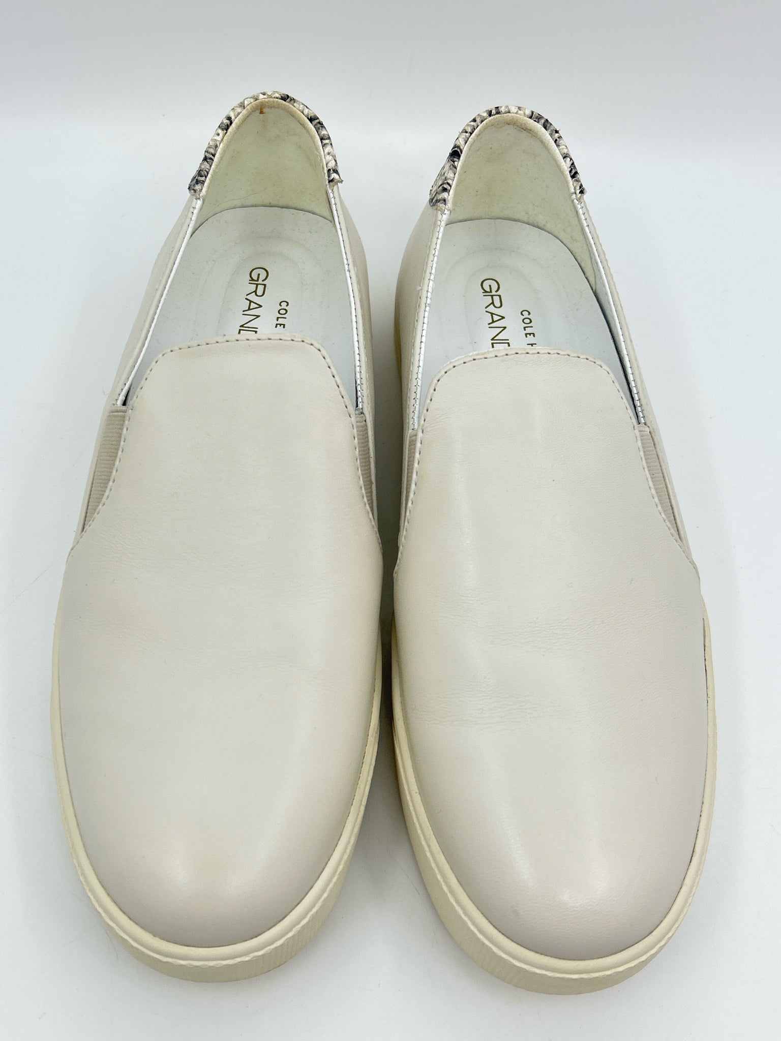 COLE HAAN Size 9.5B Vanilla White Women Shoes