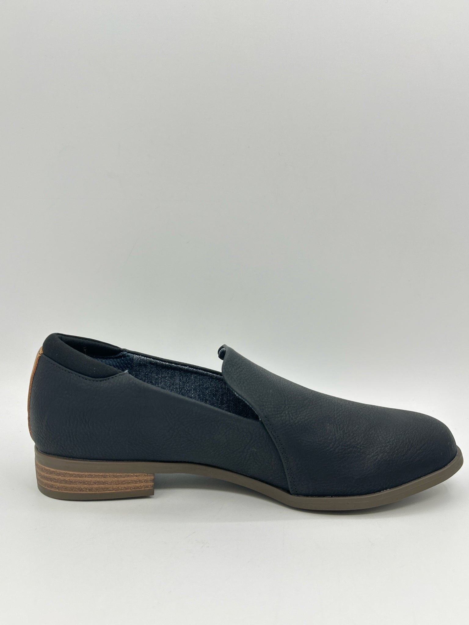 DR. SCHOLL'S Size 8W Black Women Loafer