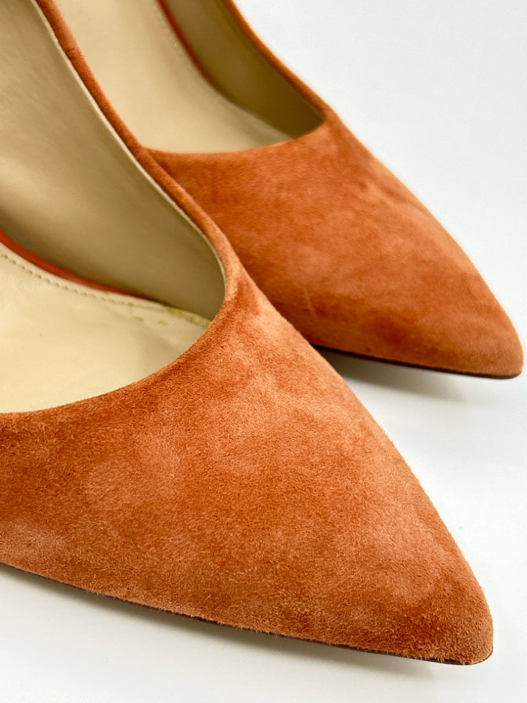 SAM EDELMAN Women Size 9.5 Burnt Orange Pumps