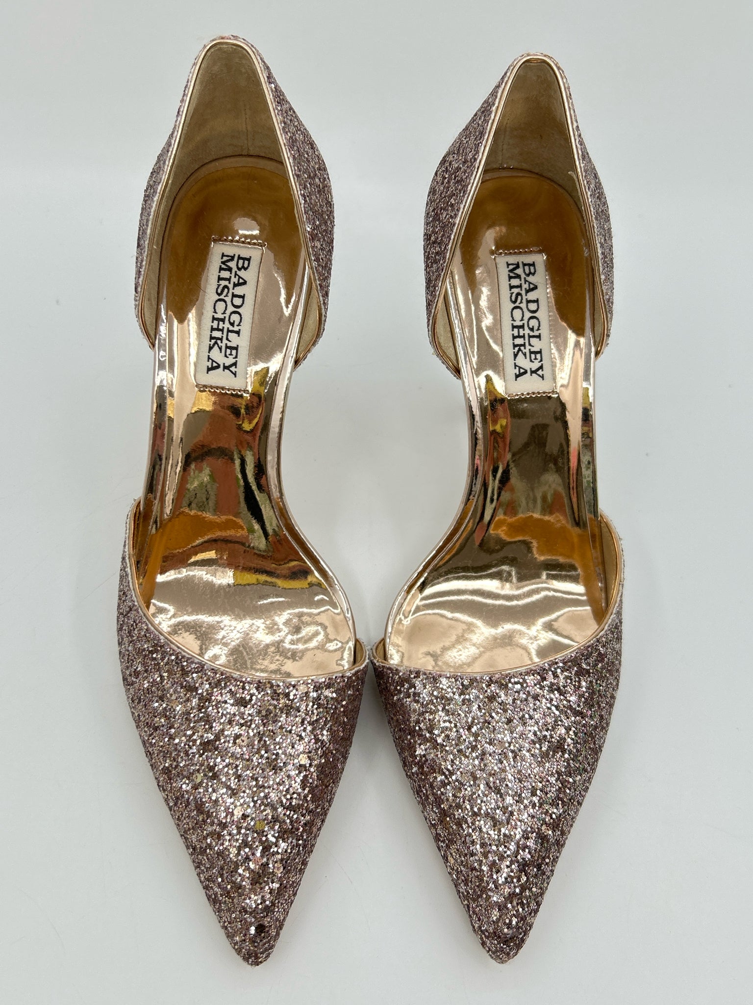 BADGLEY MISCHKA Size 6.5 Rose Women Pumps