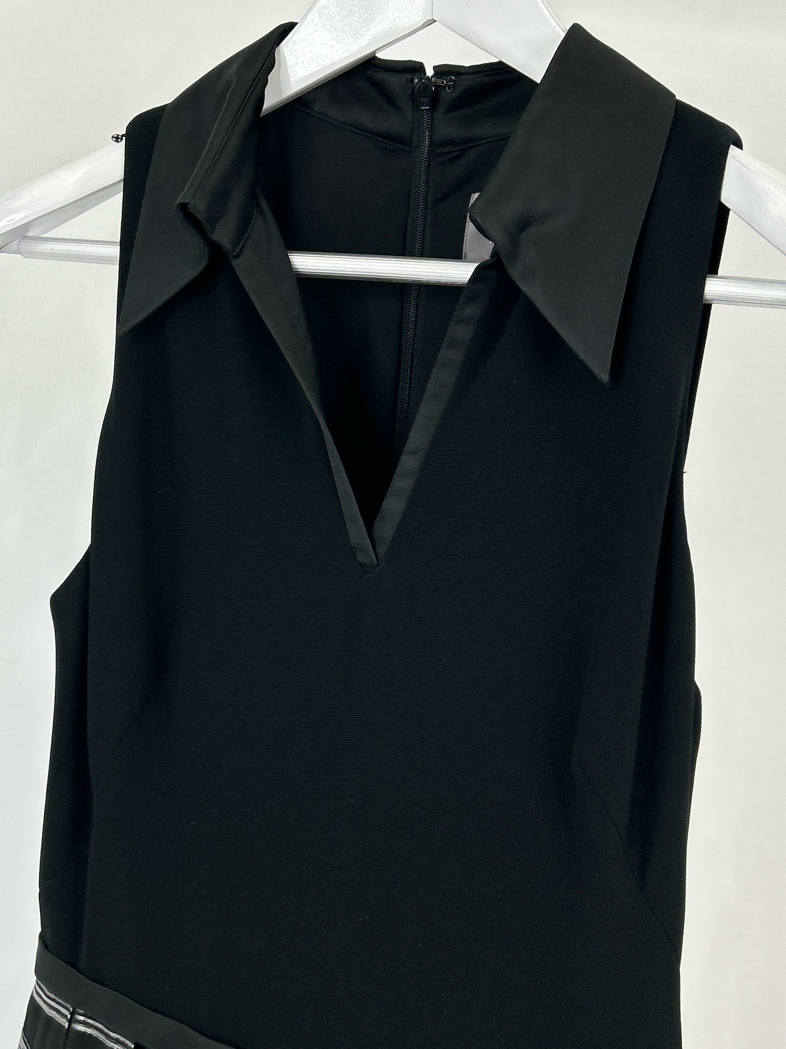 THEIA Size 10 Black Print Women Dress