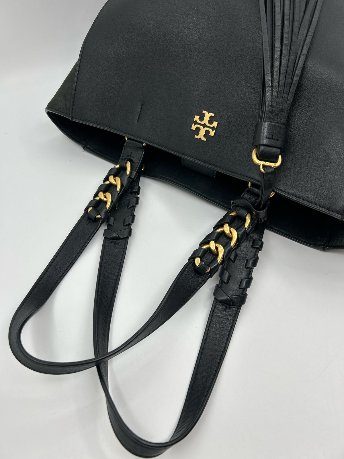 TORY BURCH Black Women Tote