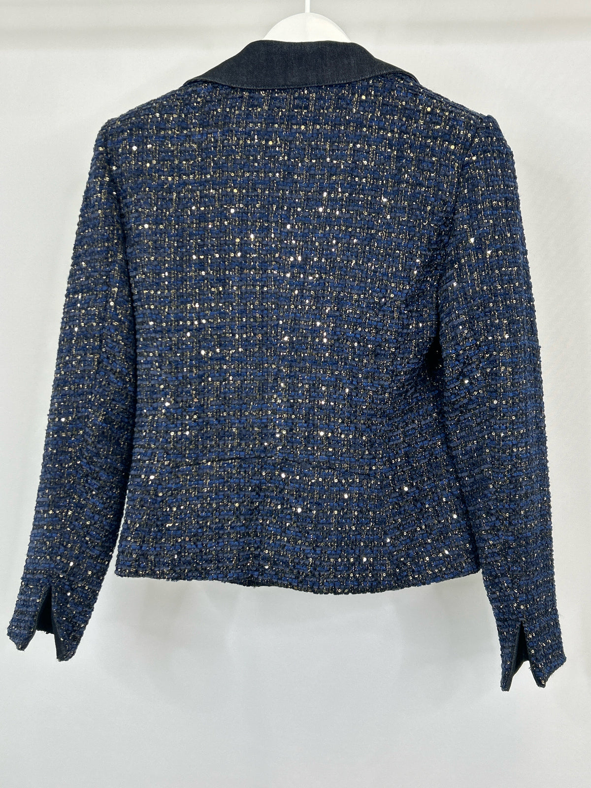 White House Black Market Size 8 Navy Women Jacket