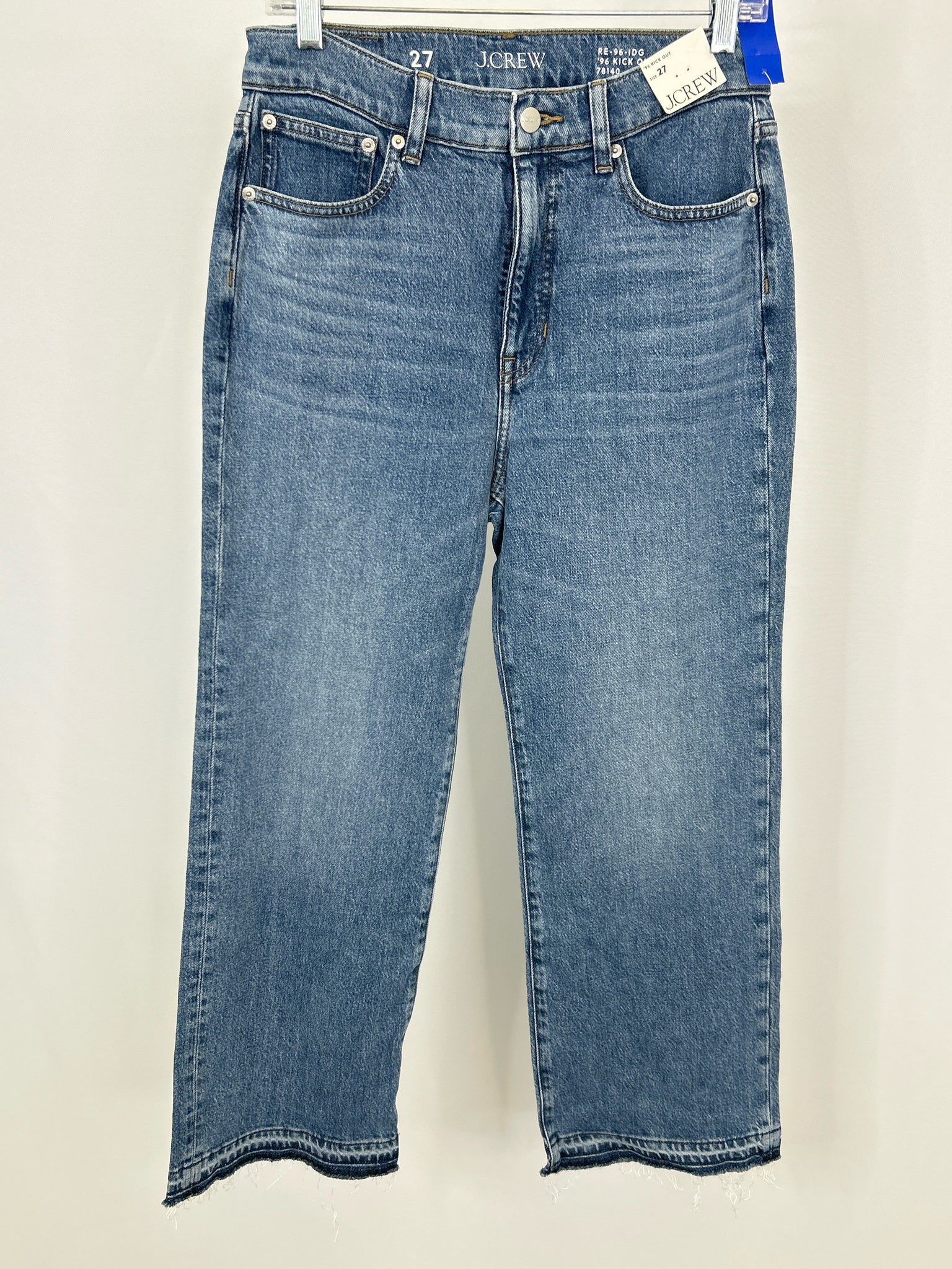 J. CREW Size 27/4 BLUE DENIM Women jeans