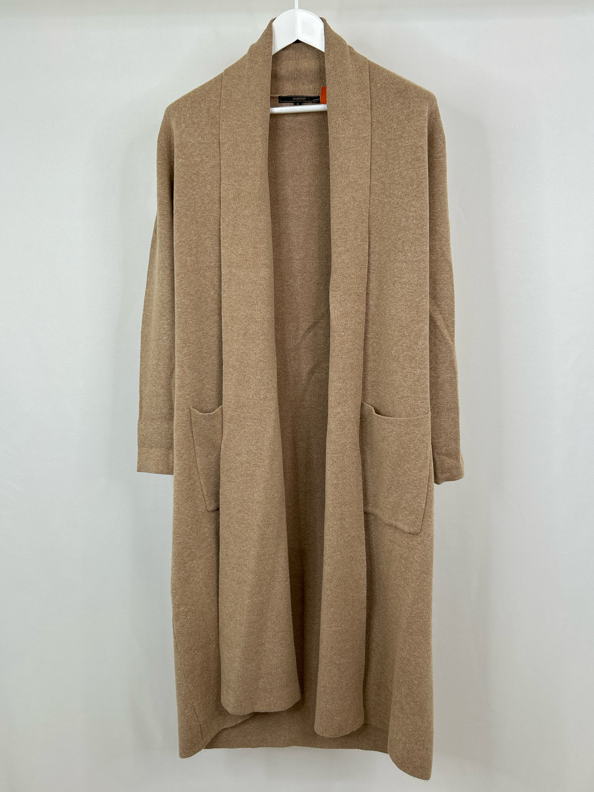 Max Sport Size M Beige Women Cardigan
