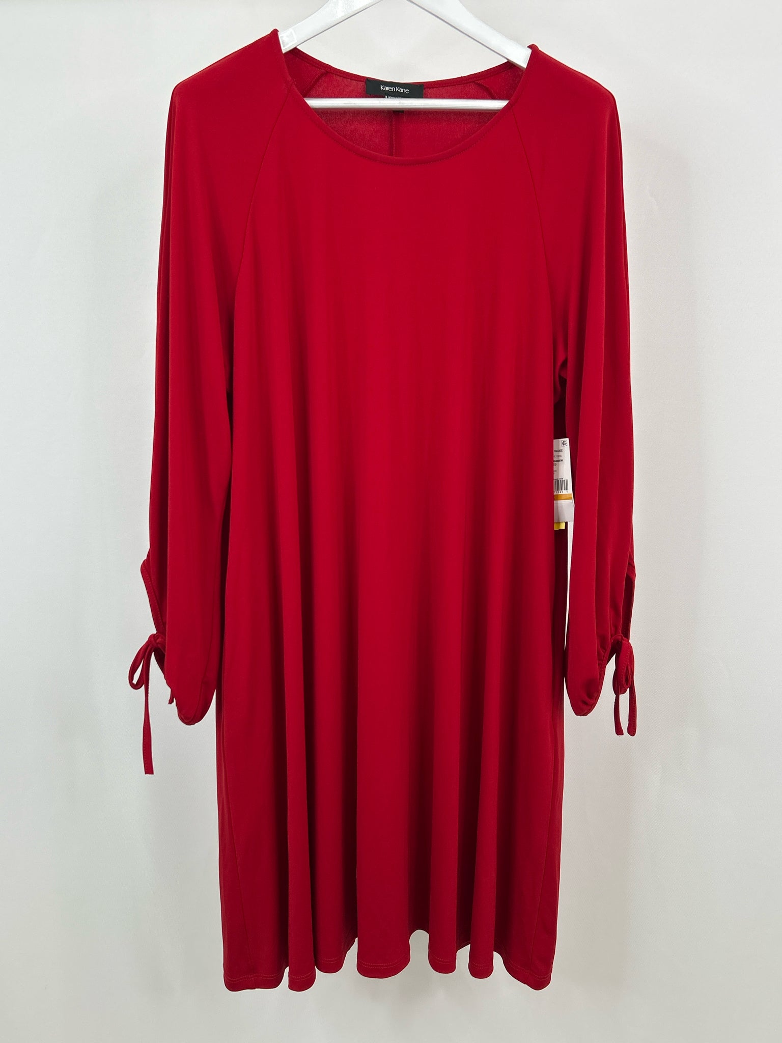 KAREN KANE Size 3X Red Women Dress