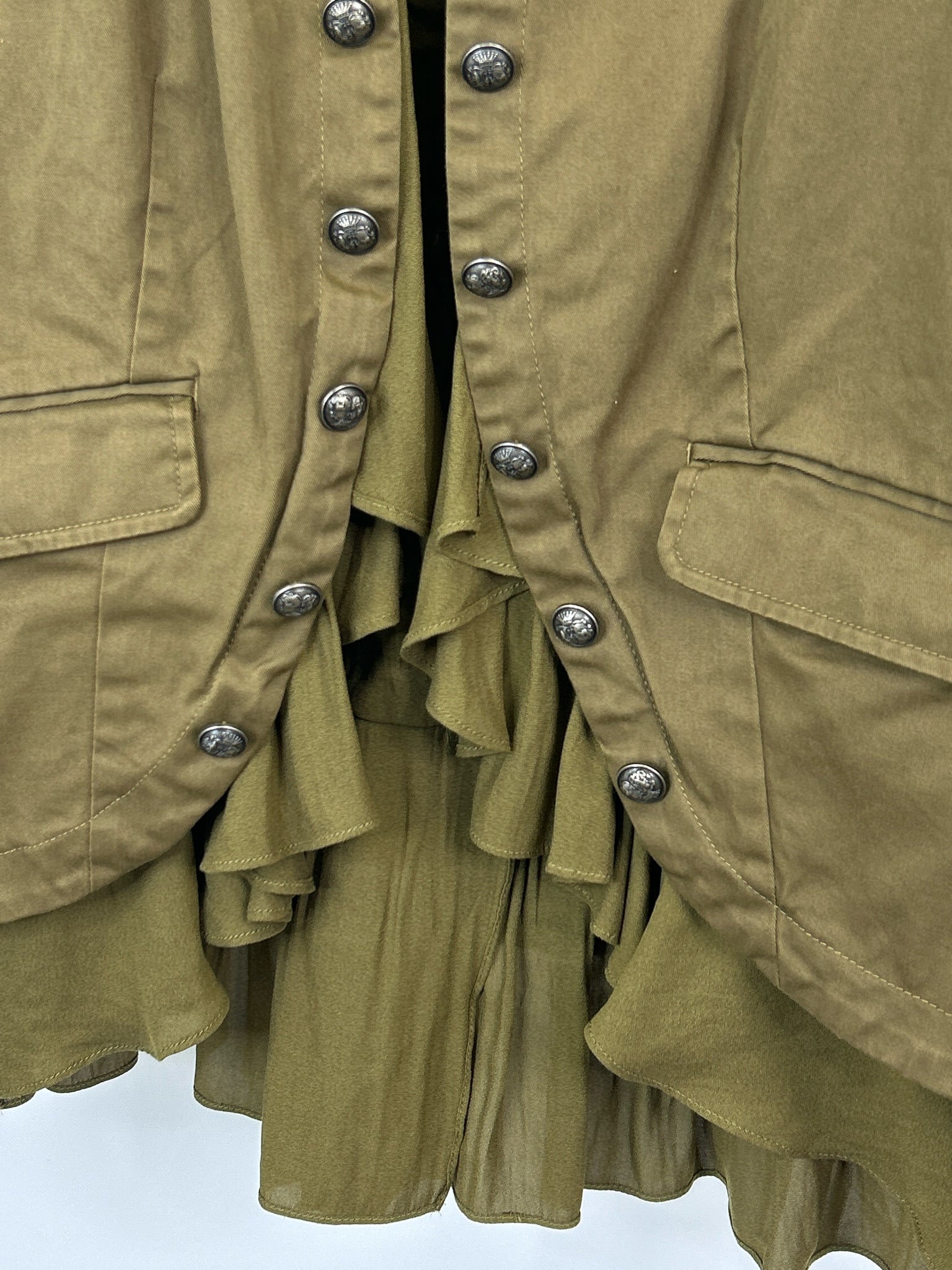 FREE PEOPLE Size XL OLIVE Women Jacket