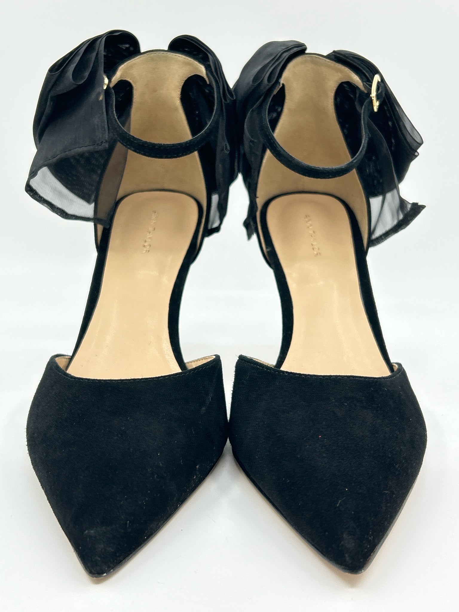 ANN TAYLOR Size 8M Black Women Pumps