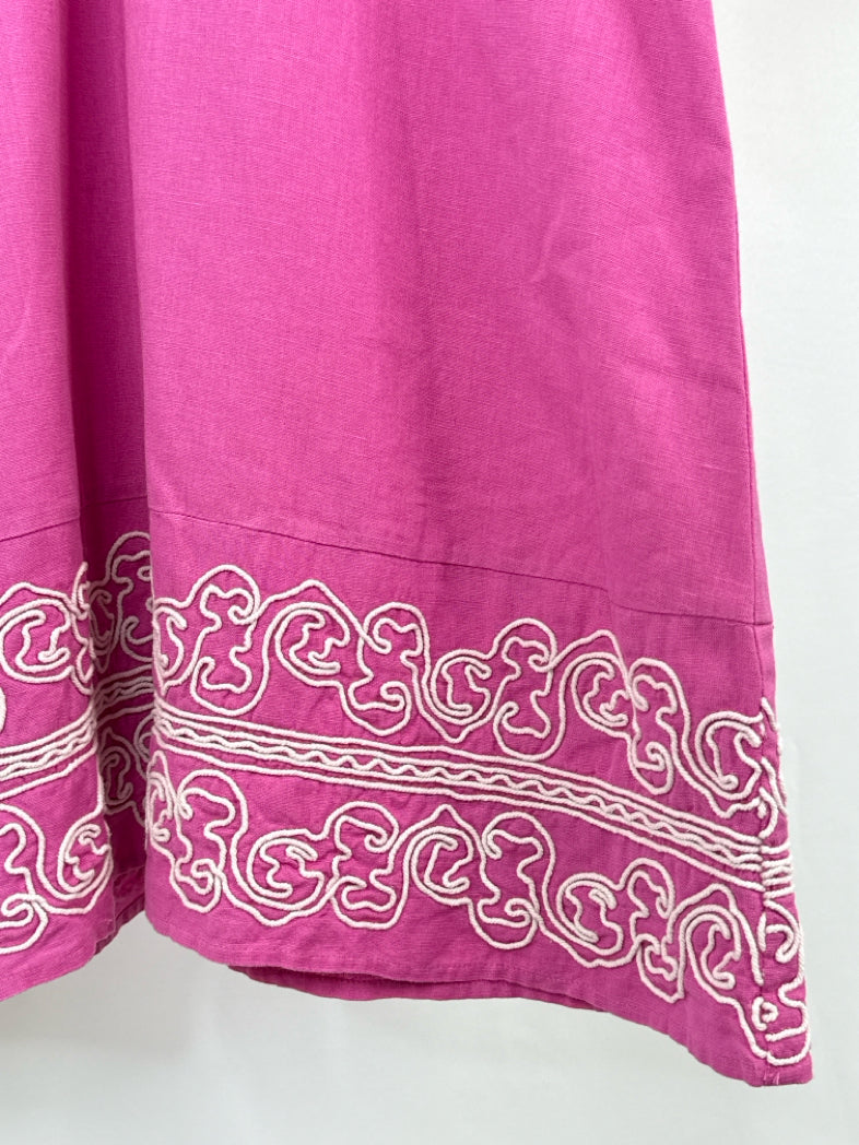 ANNA CATE Size L Pink Women Dress