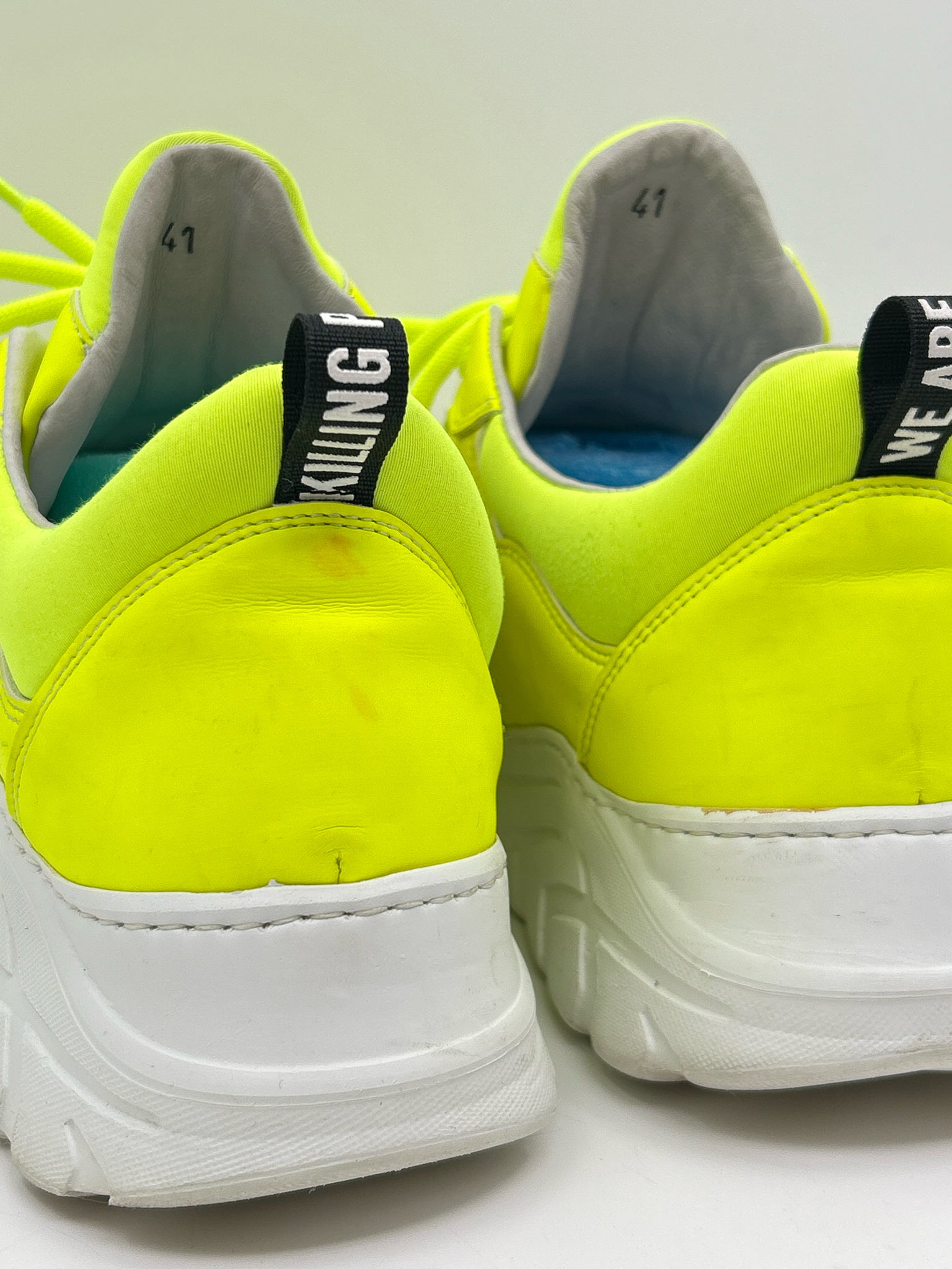 JOHN RICHMOND Size 41 NEON GREEN Women Sneakers