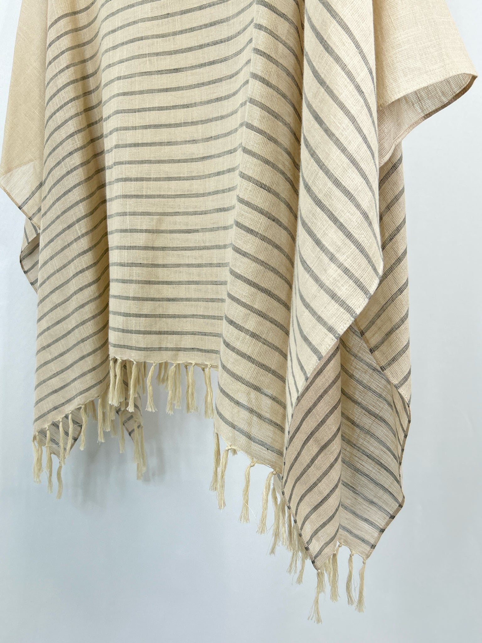 PURE JILL Size One Size Beige striped Women Top