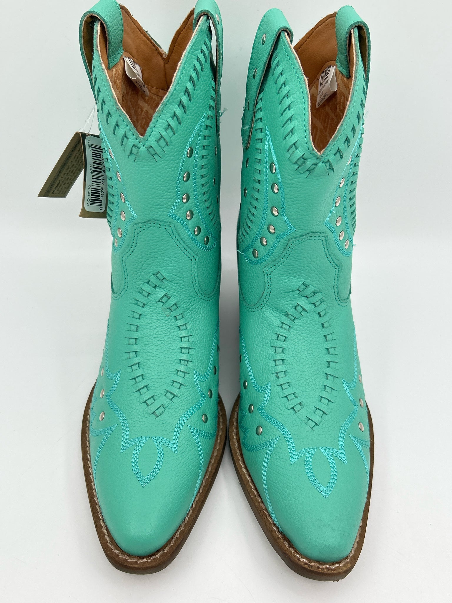 DINGO Size 8.5M Green Women Booties