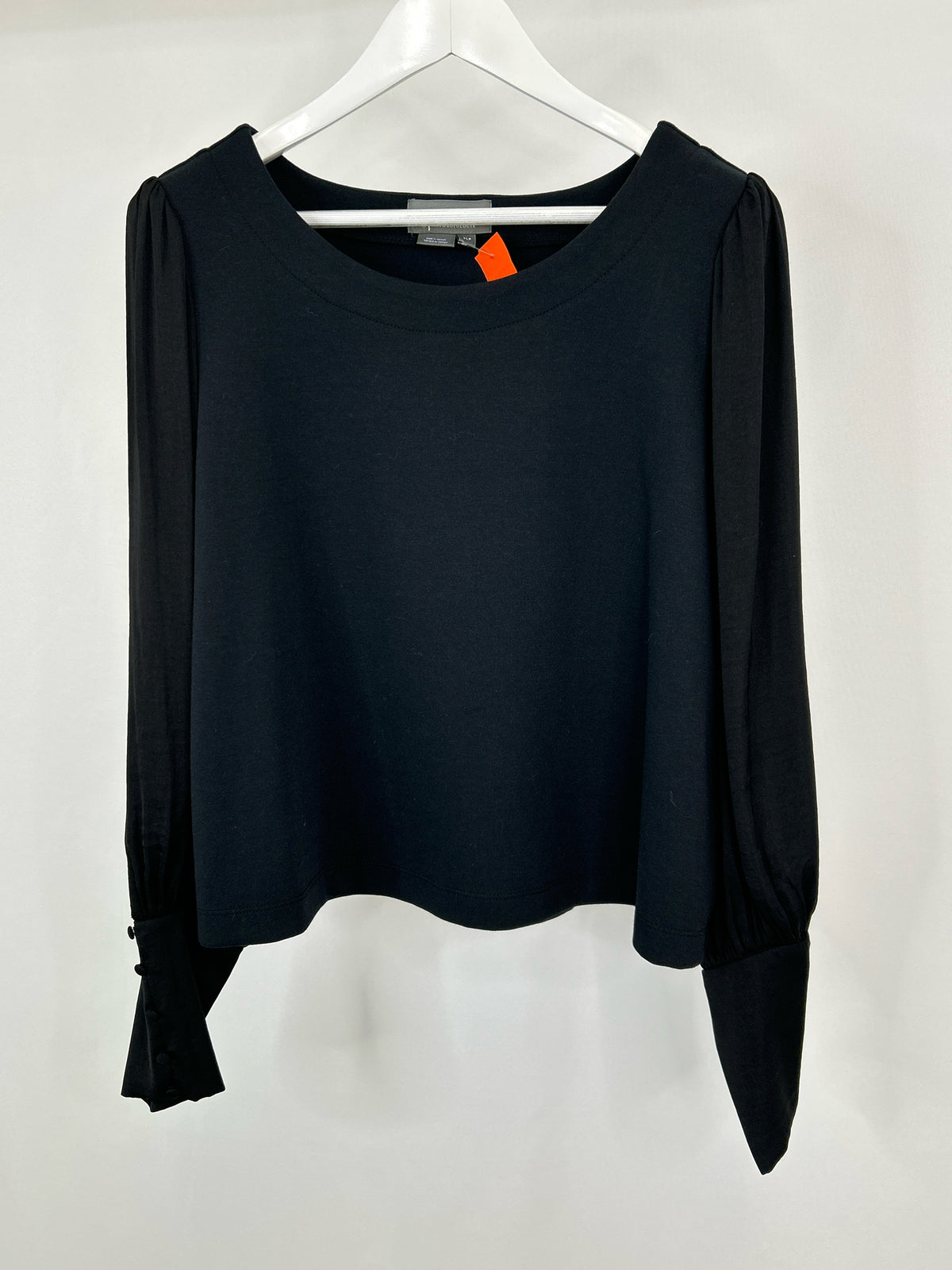 BY ANTHROPOLGIE Size XLP Black Women Top