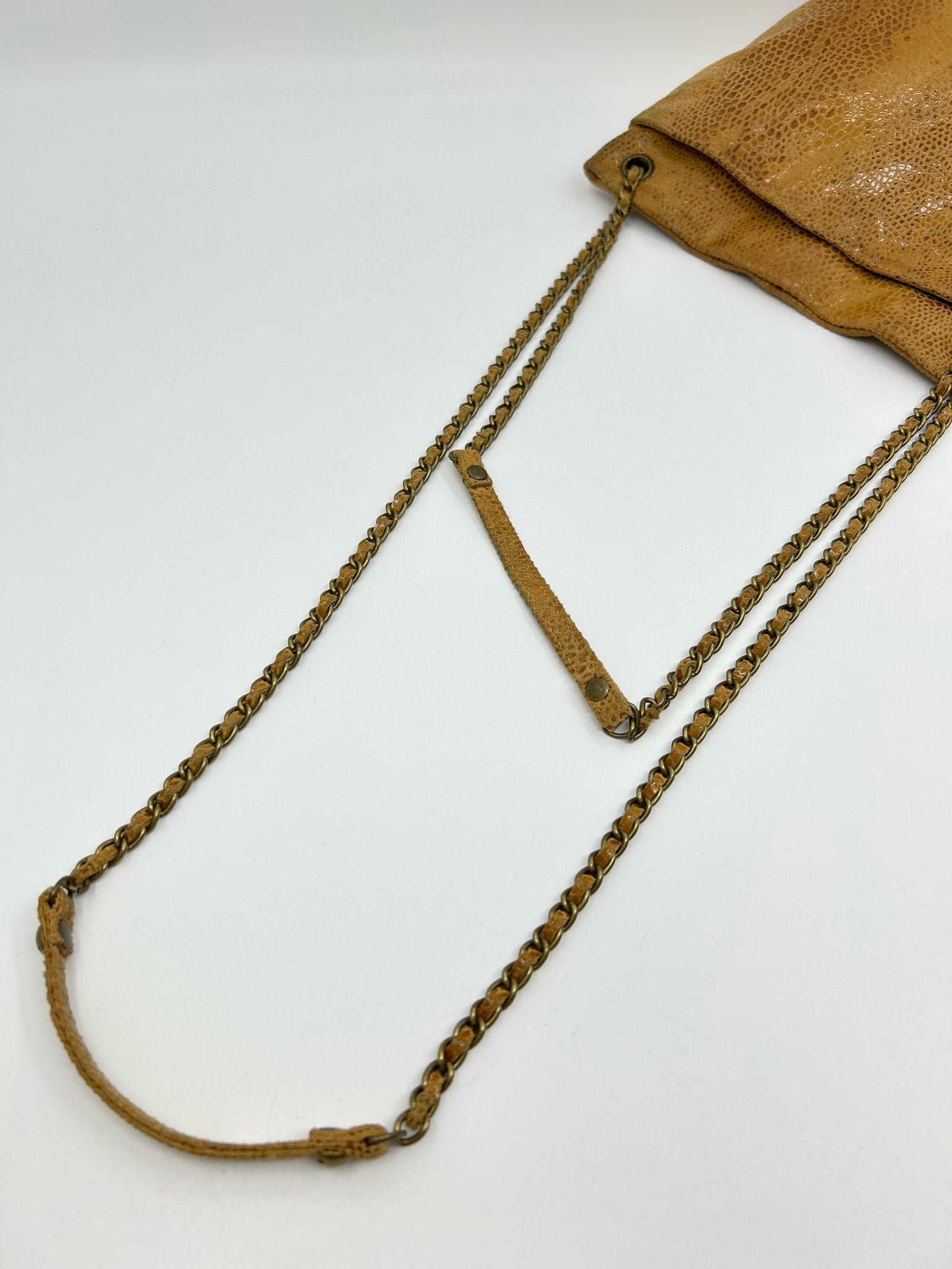 HOBO Mustard and Brown Women Purse