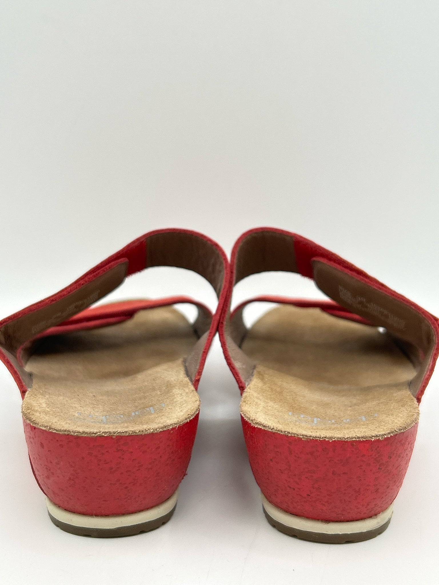 DANSKO Size 39/8.5-9 Red Women Sandal