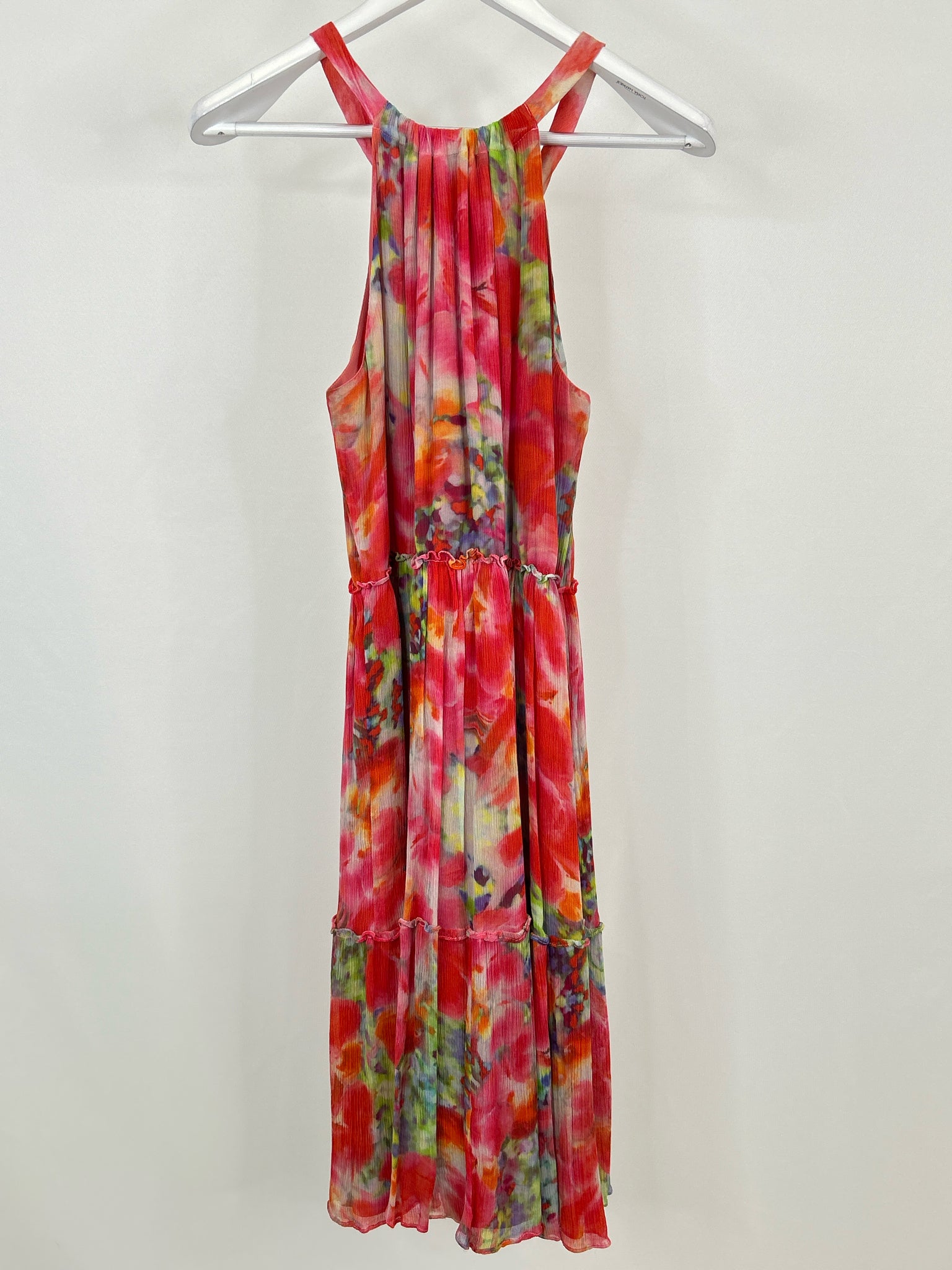 SOFT SURROUNDINGS Size M Red Print Women Dress
