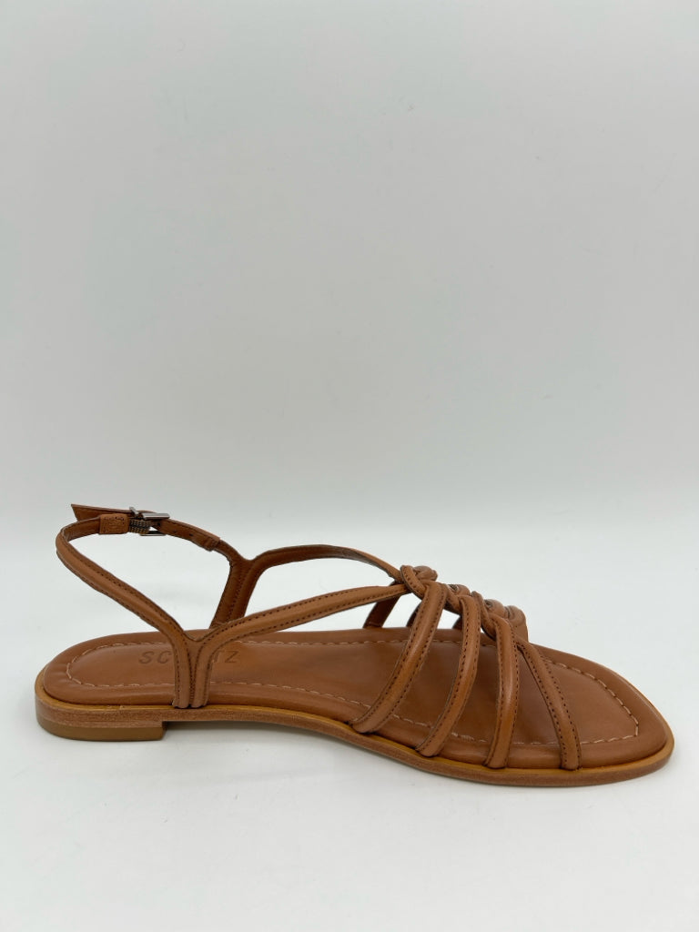 SCHUTZ Size 7.5B Brown Sandal