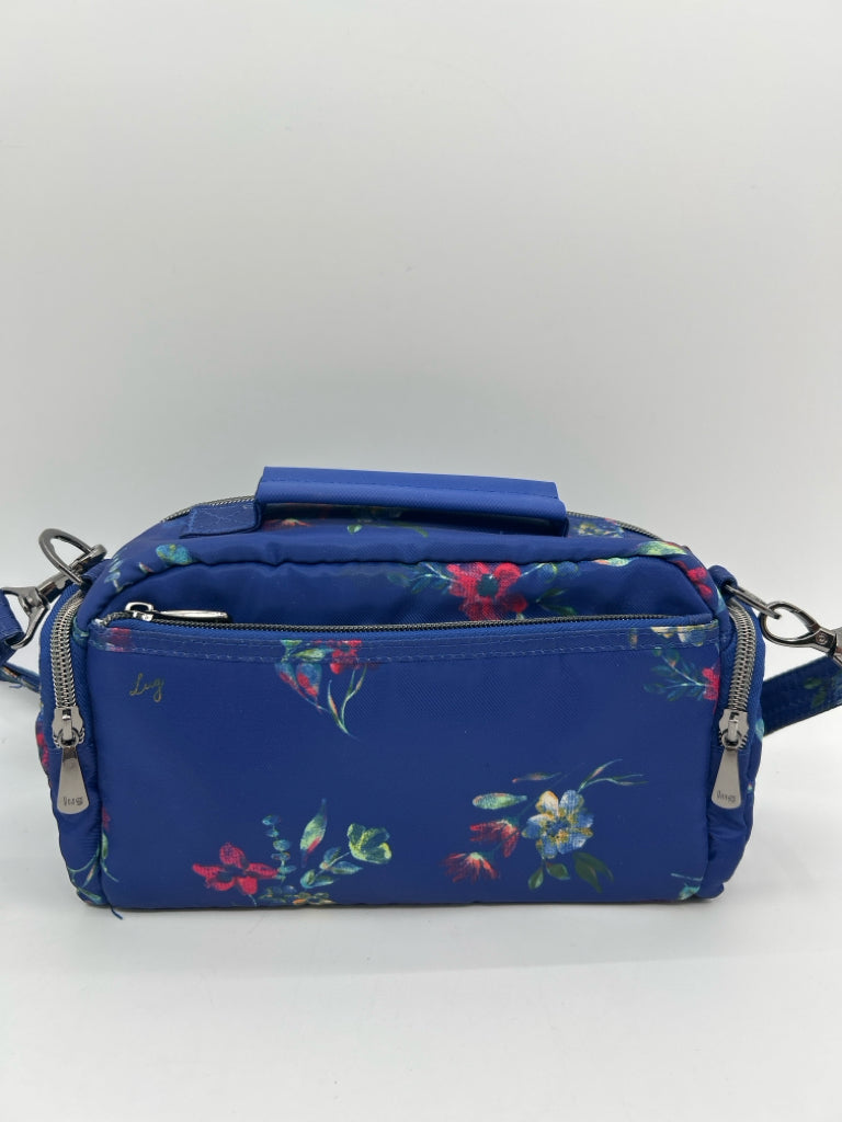 LUG Blue floral Purse