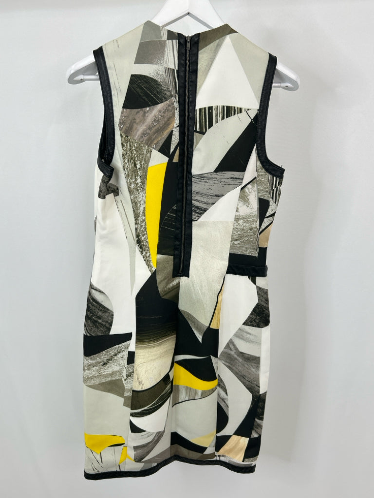 helmut lang Size 6 Black and White Dress