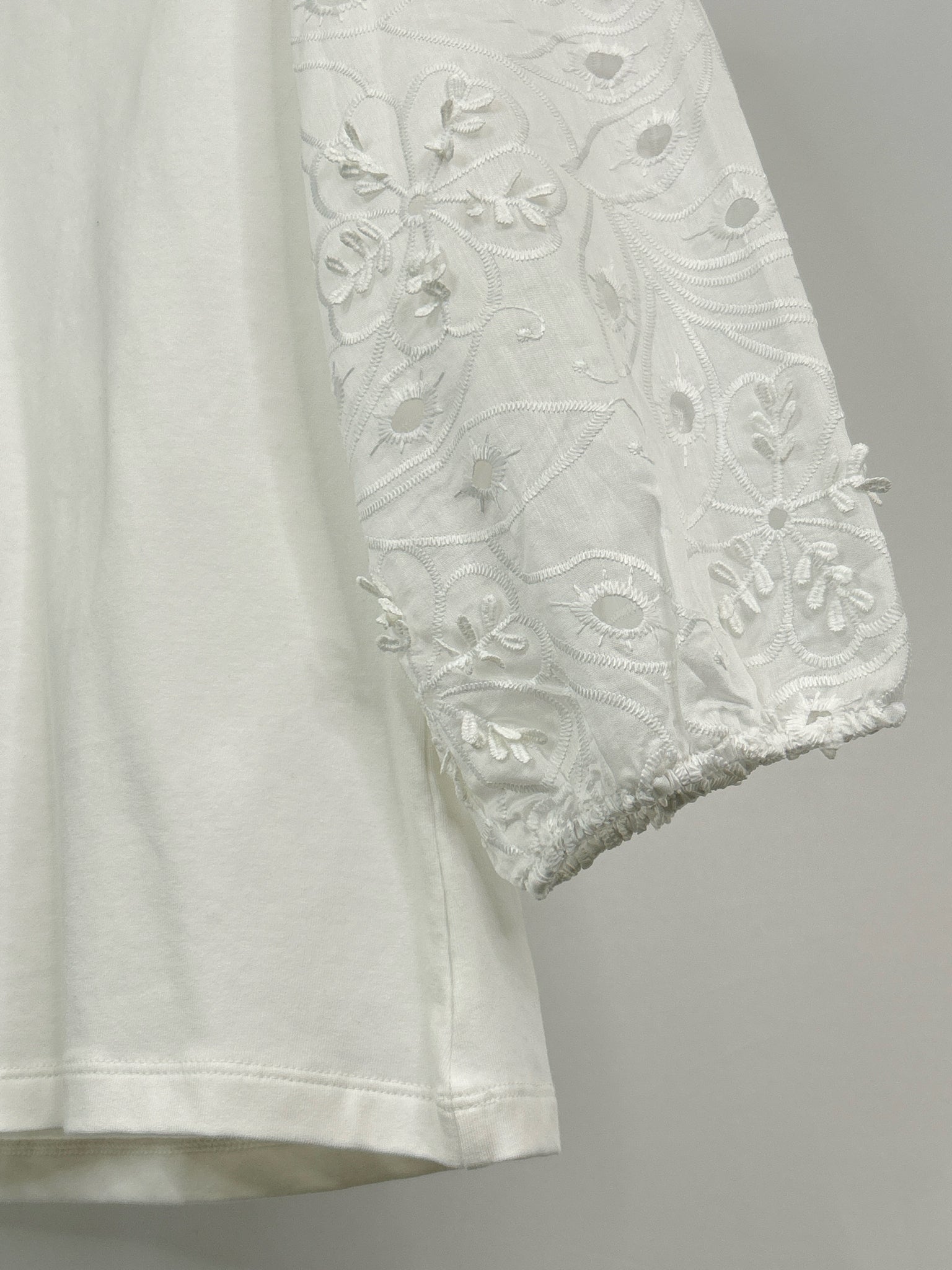 CHICO'S NWT Size M White Women Top