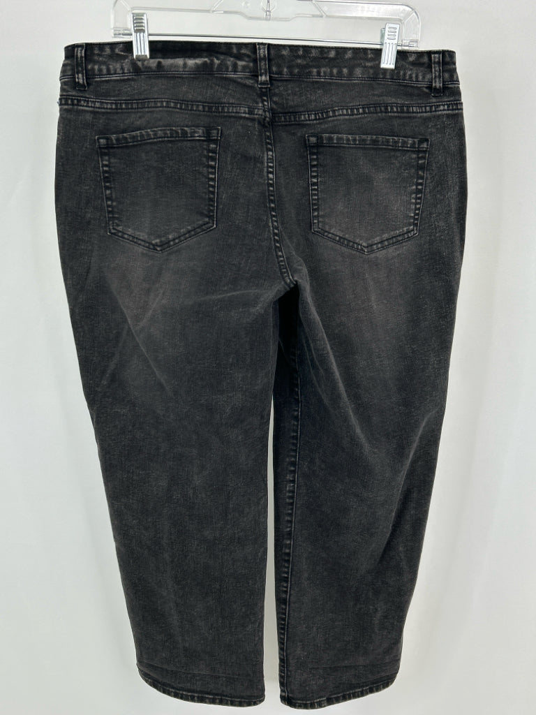 LOGO Limited Edition Women Size 14P Black Jeans