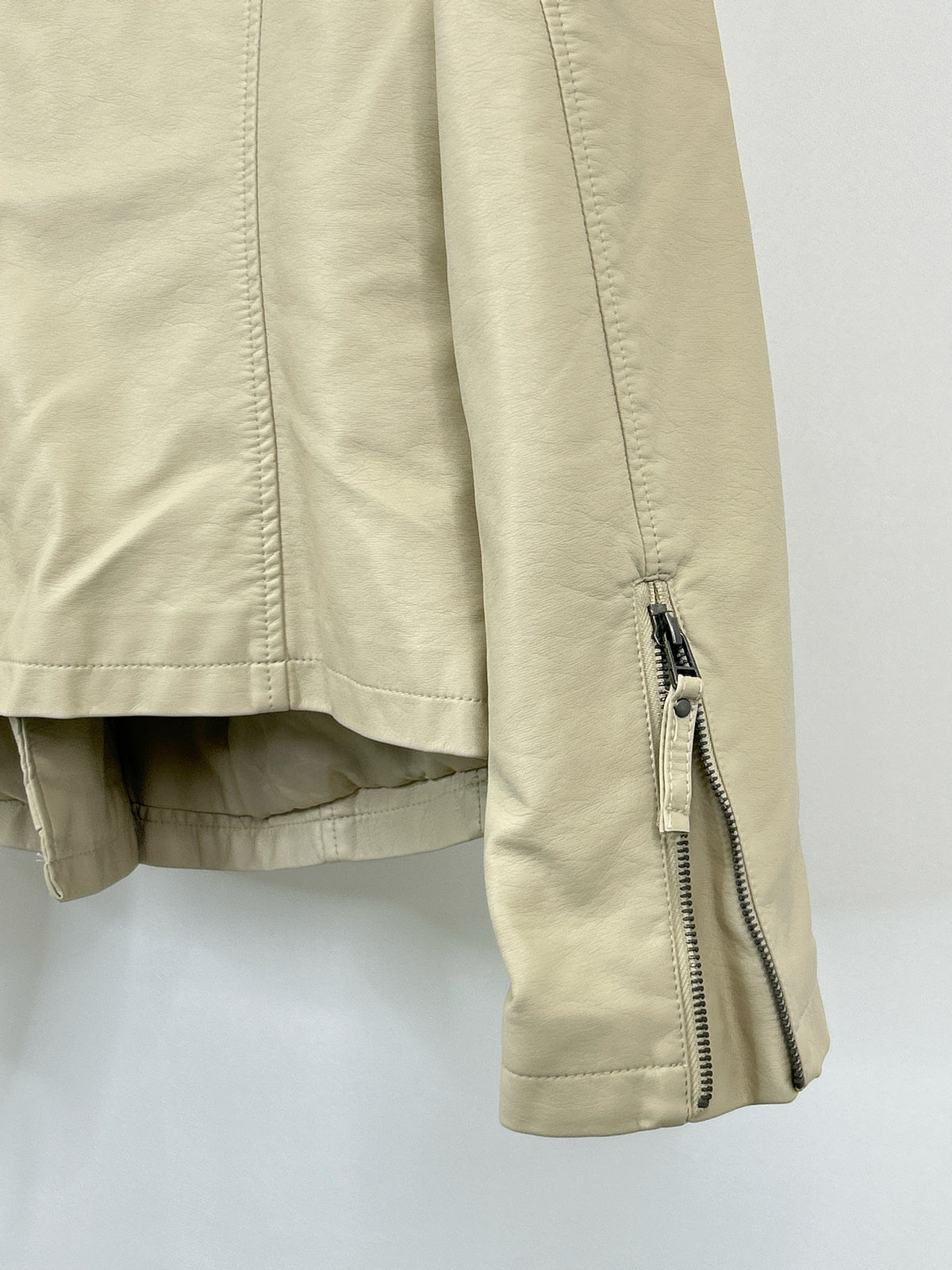 MAX STUDIO Size XL Beige Women Jacket