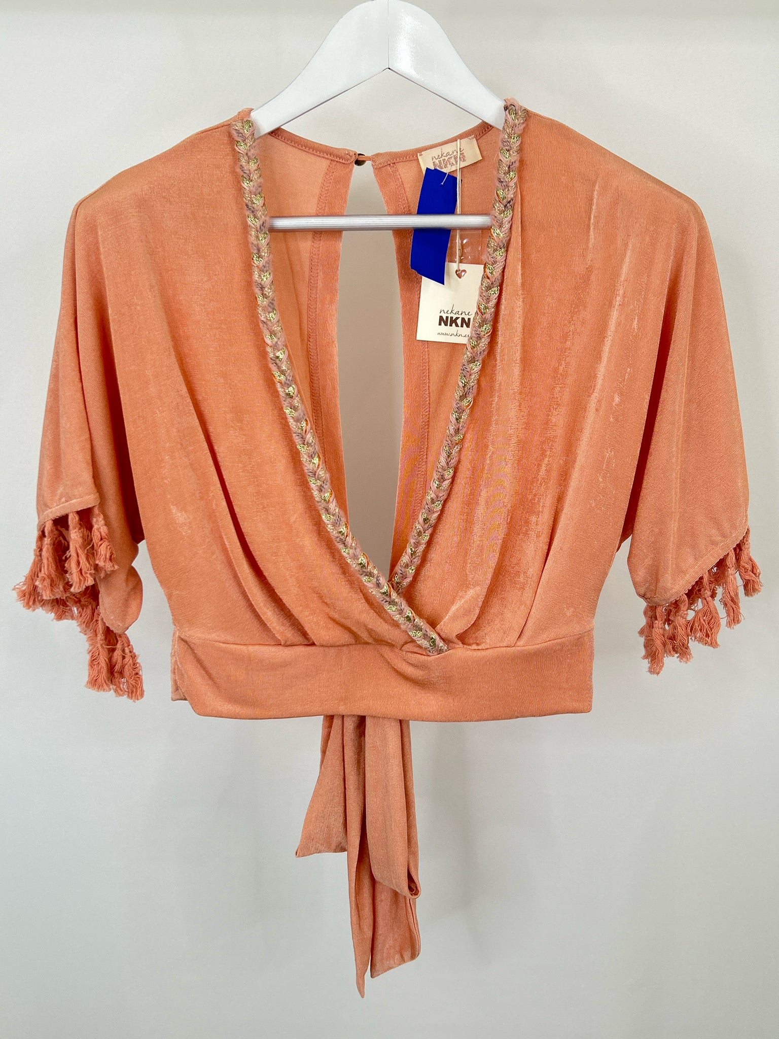 NEKANE NKN Size M Coral Women Top