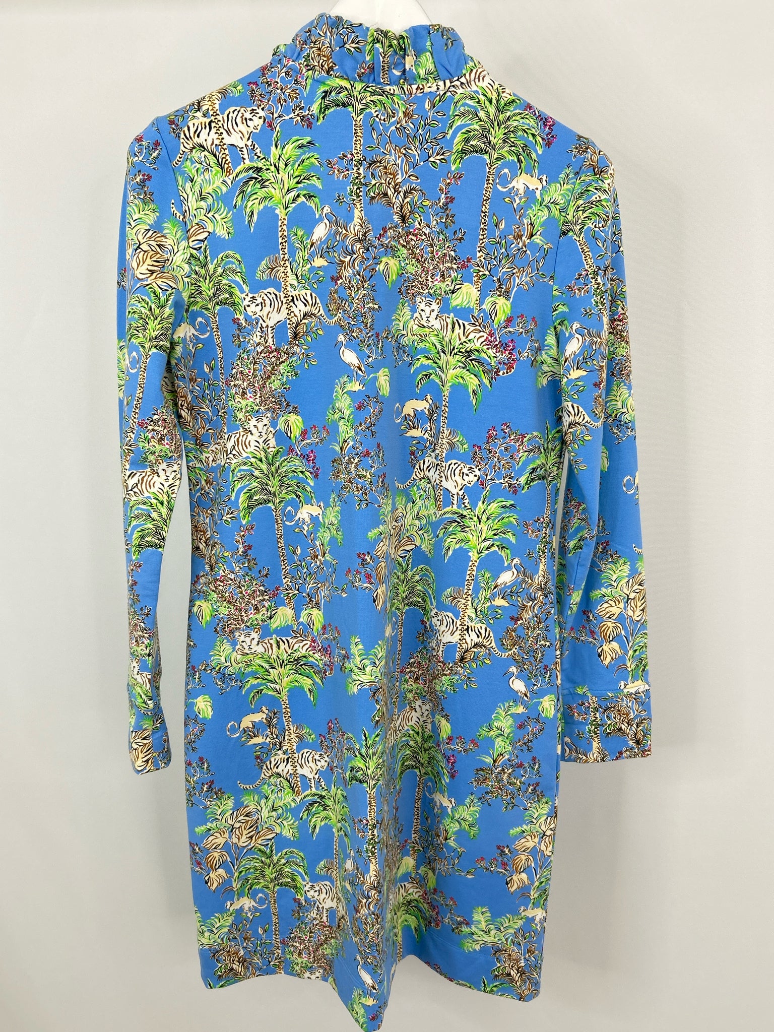 LILLY PULITZER Size M Blue Print Women Dress